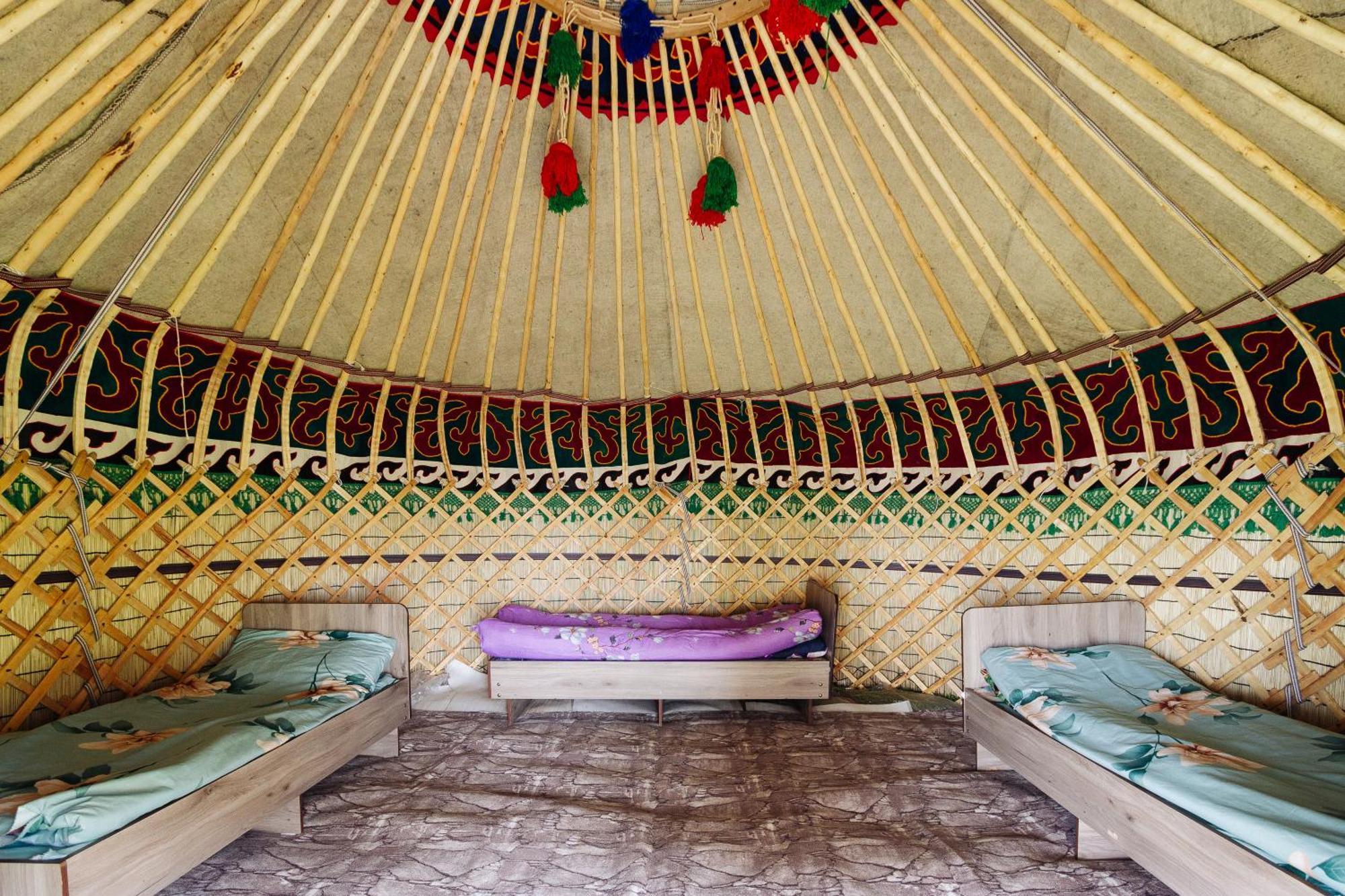 Hotel Eco Yurt Camp Arashan Teploklyuchenka Exterior foto