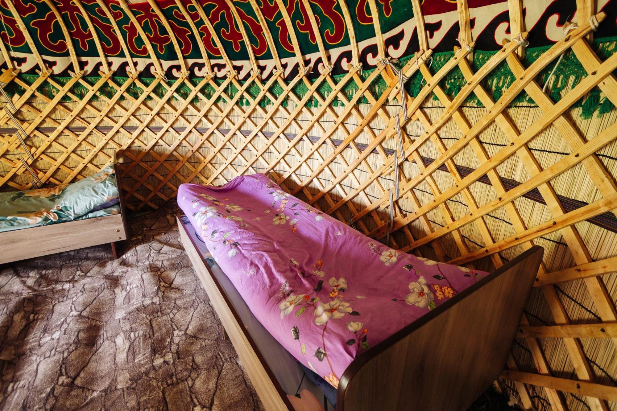 Hotel Eco Yurt Camp Arashan Teploklyuchenka Exterior foto